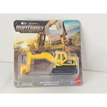 Matchbox 1:64 The Movie - MBC Excavator yellow